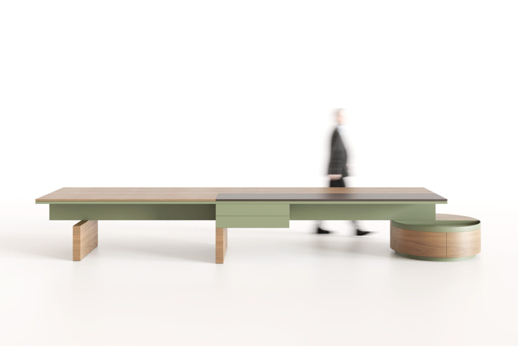 agent de marques de mobilier professionnel sur mesure et durable. bureaux et tables de réunions sur mesure